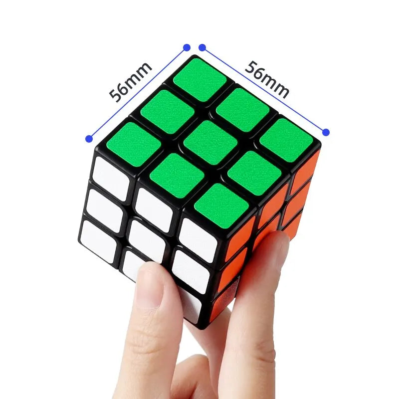 Magic Cube 3x3 Frosted Texture Sticker Puzzle - Educational and Competition Ready